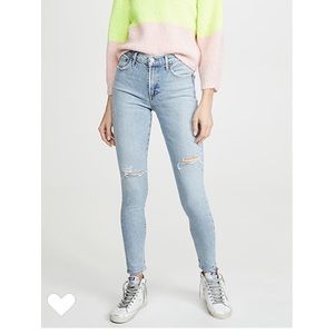 Agolde // Sophie distressed skinny jeans, size 25